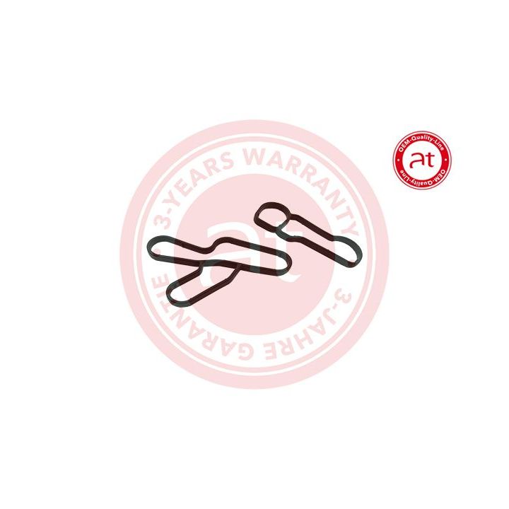 Tarpiklių rinkinys, alyvos aušintuvas at autoteile germany at23371