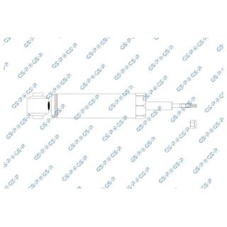 Amortizatorius GSP 32111430