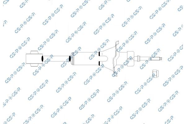 Amortizatorius GSP 32117680