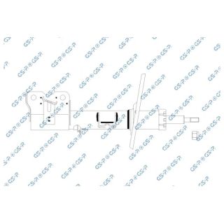 Amortizatorius GSP 32361872
