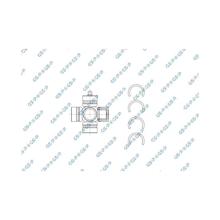 Jungtis, kardaninis velenas GSP UJ900022