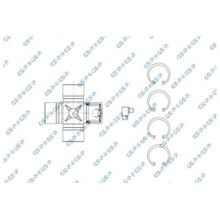 Jungtis, kardaninis velenas GSP UJ900144
