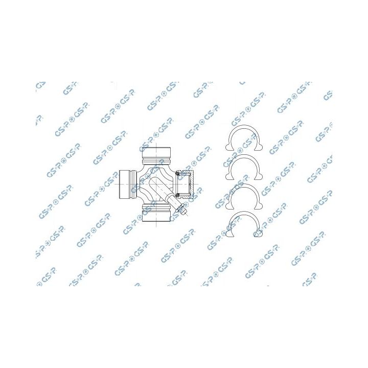 Jungtis, kardaninis velenas GSP UJ900165