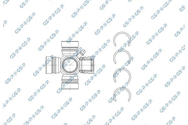 Jungtis, kardaninis velenas GSP UJ900178