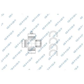 Jungtis, kardaninis velenas GSP UJ900182