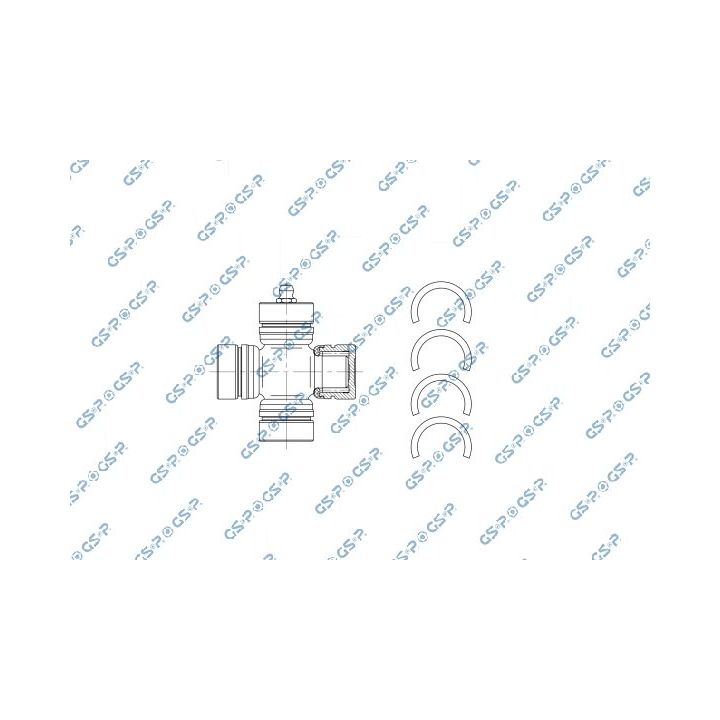 Jungtis, kardaninis velenas GSP UJ900182