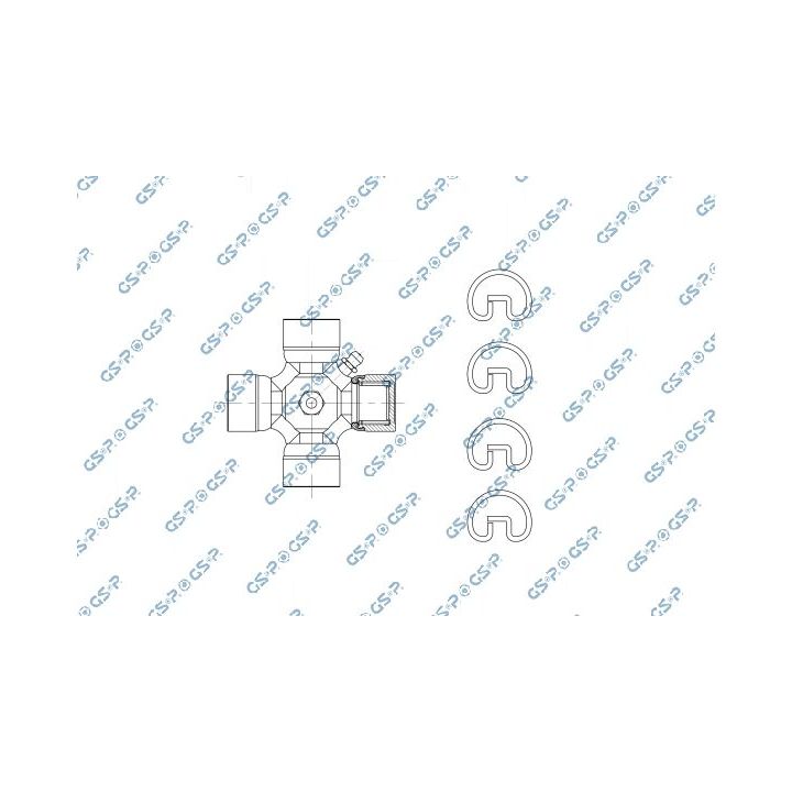 Jungtis, kardaninis velenas GSP UJ900186