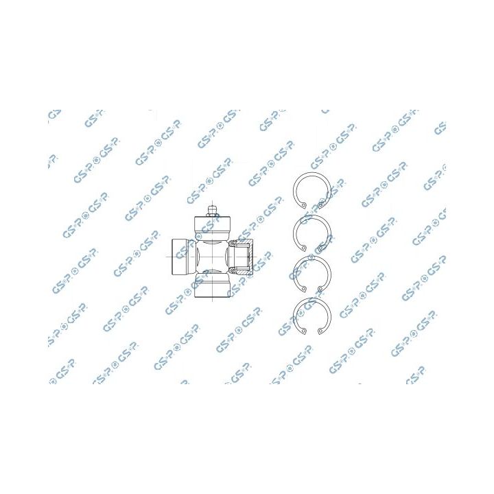 Jungtis, kardaninis velenas GSP UJ900194
