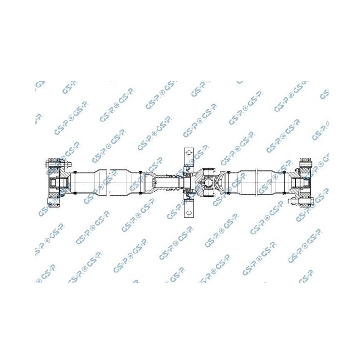 šarnyrinis velenas, ašies pavara GSP PS901738