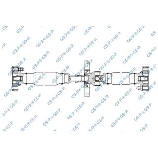 šarnyrinis velenas, ašies pavara GSP PS901739