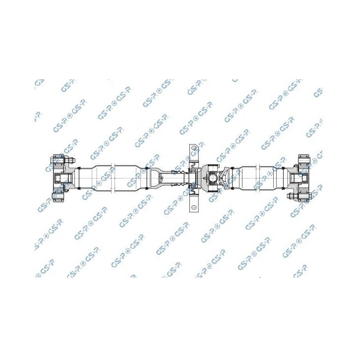 šarnyrinis velenas, ašies pavara GSP PS901739