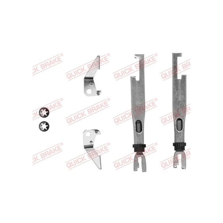 Reguliatorių komplektas, būgninis stabdys QUICK BRAKE 102 53 001