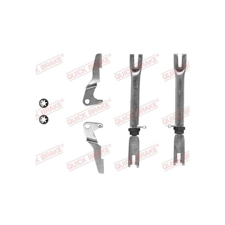 Reguliatorių komplektas, būgninis stabdys QUICK BRAKE 102 53 008
