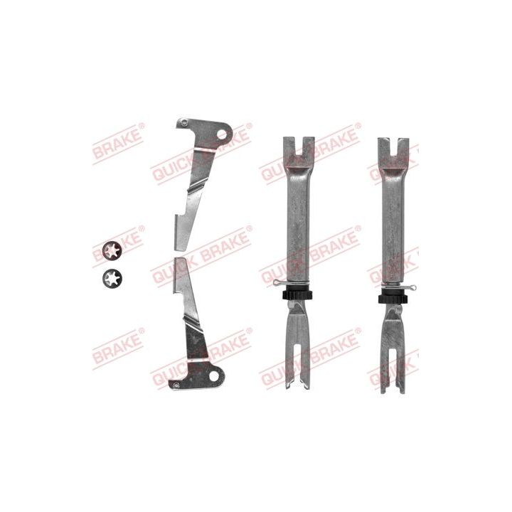 Reguliatorių komplektas, būgninis stabdys QUICK BRAKE 102 53 013