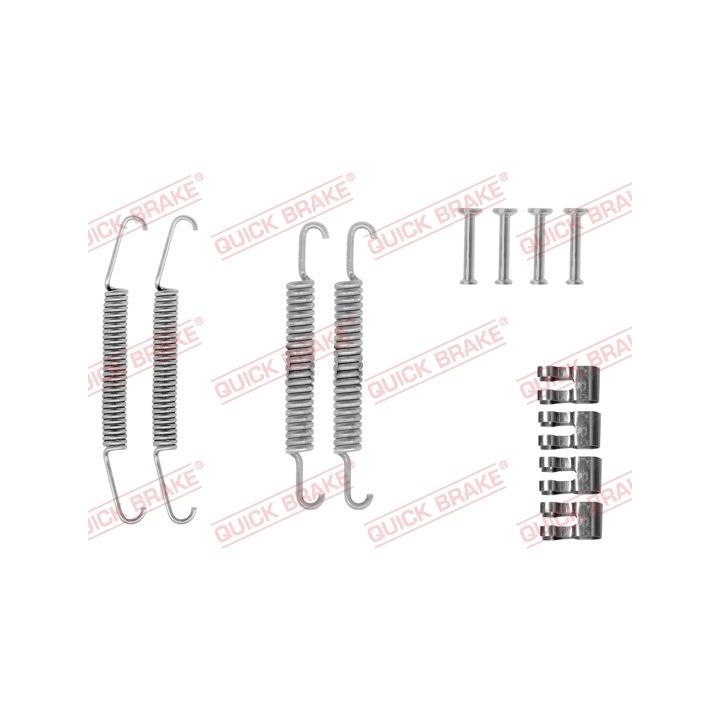 Priedų komplektas, stabdžių trinkelės QUICK BRAKE 105-0610