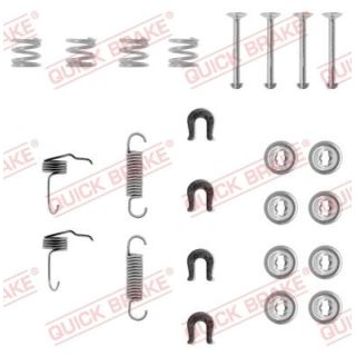 Priedų komplektas, stabdžių trinkelės QUICK BRAKE 105-0655