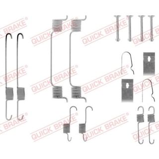 Priedų komplektas, stabdžių trinkelės QUICK BRAKE 105-0700
