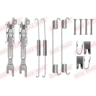 Priedų komplektas, stabdžių trinkelės QUICK BRAKE 105-0781S