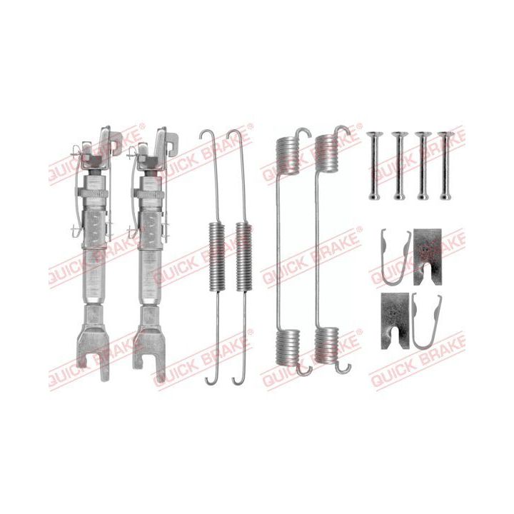 Priedų komplektas, stabdžių trinkelės QUICK BRAKE 105-0781S