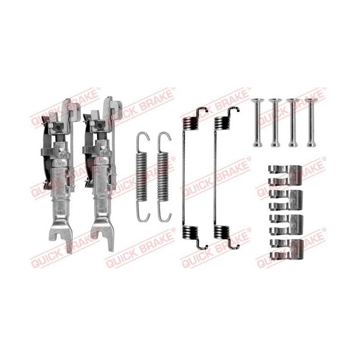 Priedų komplektas, stabdžių trinkelės QUICK BRAKE 105-0783S