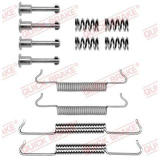 Priedų komplektas, stovėjimo stabdžių trinkelės QUICK BRAKE 105-0793
