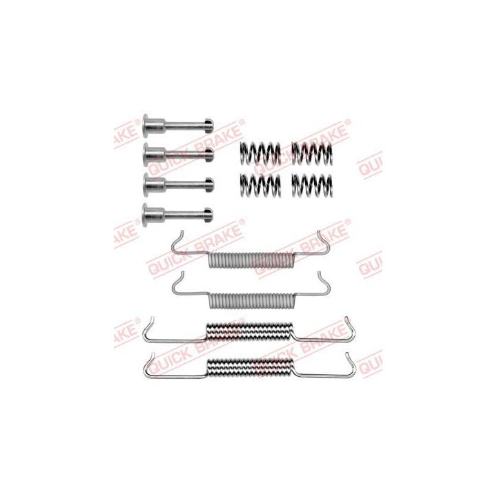 Priedų komplektas, stovėjimo stabdžių trinkelės QUICK BRAKE 105-0793