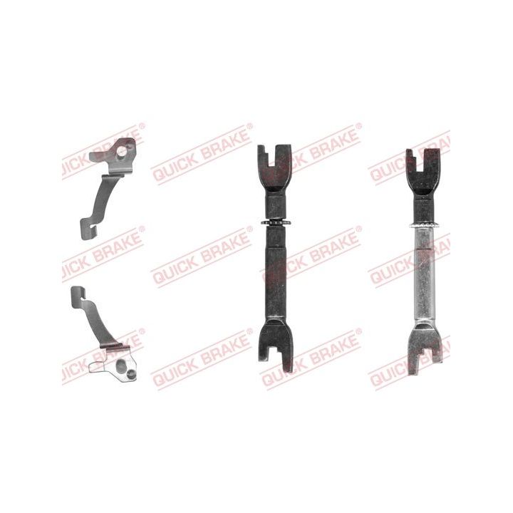 Reguliatorių komplektas, būgninis stabdys QUICK BRAKE 108 53 009