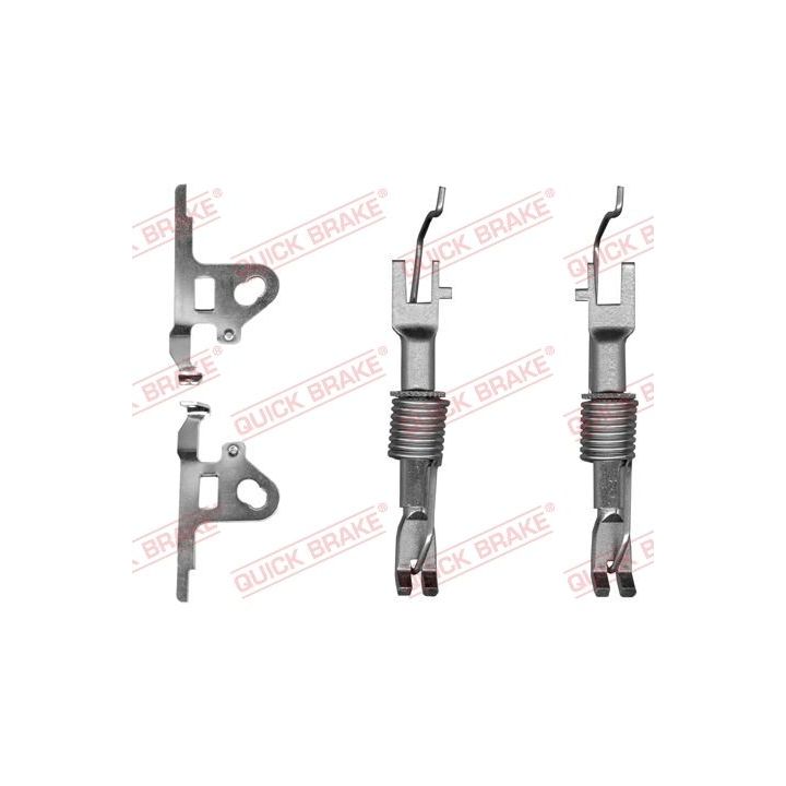Reguliatorių komplektas, būgninis stabdys QUICK BRAKE 108 53 011
