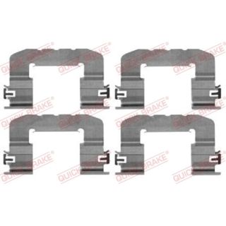 Priedų komplektas, diskinių stabdžių trinkelės QUICK BRAKE 109-0017