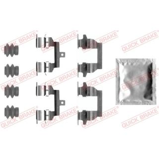 Priedų komplektas, diskinių stabdžių trinkelės QUICK BRAKE 109-0026