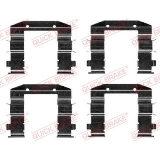 Priedų komplektas, diskinių stabdžių trinkelės QUICK BRAKE 109-0037