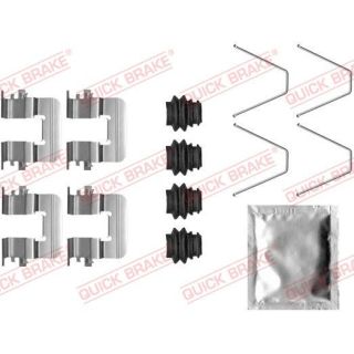 Priedų komplektas, diskinių stabdžių trinkelės QUICK BRAKE 109-0046