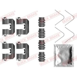 Priedų komplektas, diskinių stabdžių trinkelės QUICK BRAKE 109-0058