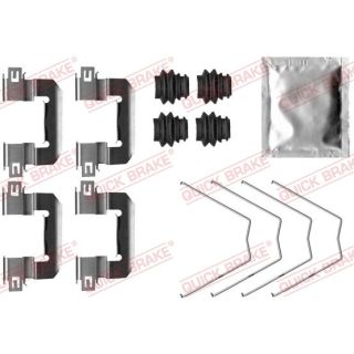 Priedų komplektas, diskinių stabdžių trinkelės QUICK BRAKE 109-0063