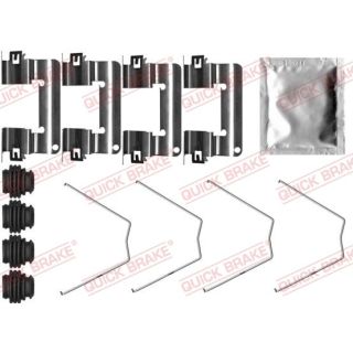 Priedų komplektas, diskinių stabdžių trinkelės QUICK BRAKE 109-0065