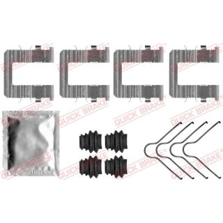 Priedų komplektas, diskinių stabdžių trinkelės QUICK BRAKE 109-0074