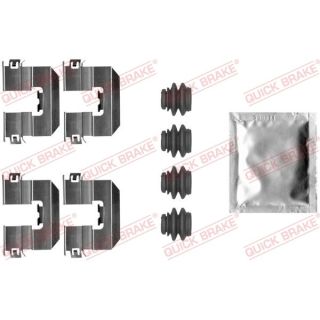 Priedų komplektas, diskinių stabdžių trinkelės QUICK BRAKE 109-0080