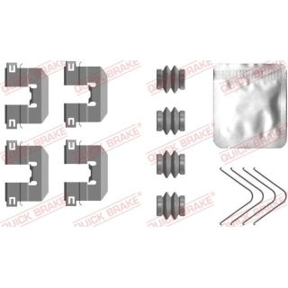 Priedų komplektas, diskinių stabdžių trinkelės QUICK BRAKE 109-0117