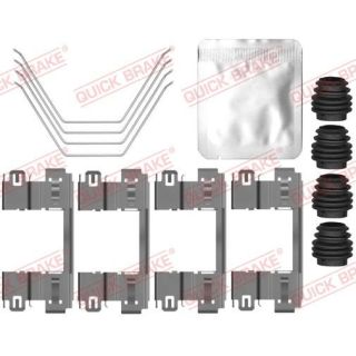 Priedų komplektas, diskinių stabdžių trinkelės QUICK BRAKE 109-0146