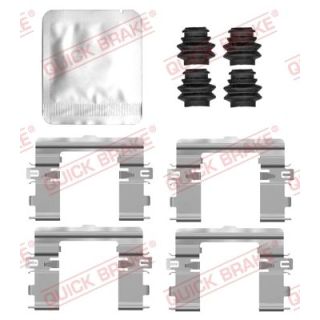 Priedų komplektas, diskinių stabdžių trinkelės QUICK BRAKE 109-0178