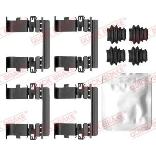 Priedų komplektas, diskinių stabdžių trinkelės QUICK BRAKE 109-0185