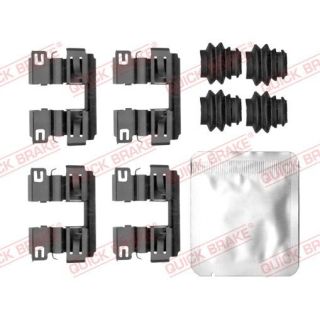 Priedų komplektas, diskinių stabdžių trinkelės QUICK BRAKE 109-0186