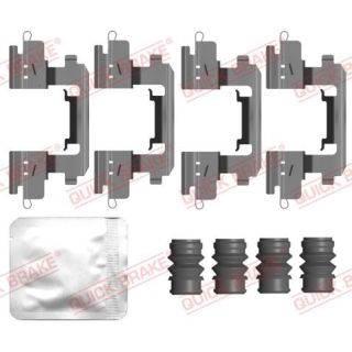 Priedų komplektas, diskinių stabdžių trinkelės QUICK BRAKE 109-0210