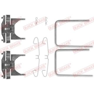 Priedų komplektas, diskinių stabdžių trinkelės QUICK BRAKE 109-0928