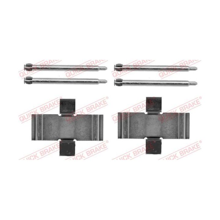 Priedų komplektas, diskinių stabdžių trinkelės QUICK BRAKE 109-1039
