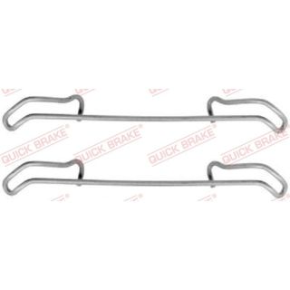 Priedų komplektas, diskinių stabdžių trinkelės QUICK BRAKE 109-1056