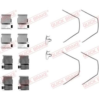 Priedų komplektas, diskinių stabdžių trinkelės QUICK BRAKE 109-1093