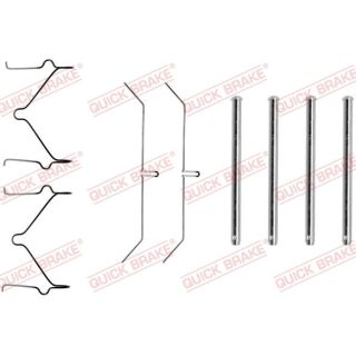 Priedų komplektas, diskinių stabdžių trinkelės QUICK BRAKE 109-1129