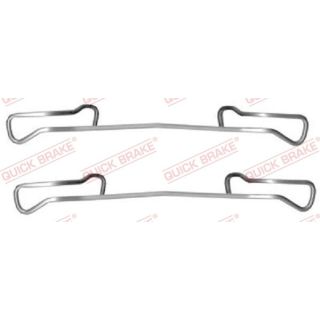 Priedų komplektas, diskinių stabdžių trinkelės QUICK BRAKE 109-1150