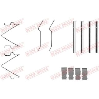 Priedų komplektas, diskinių stabdžių trinkelės QUICK BRAKE 109-1173